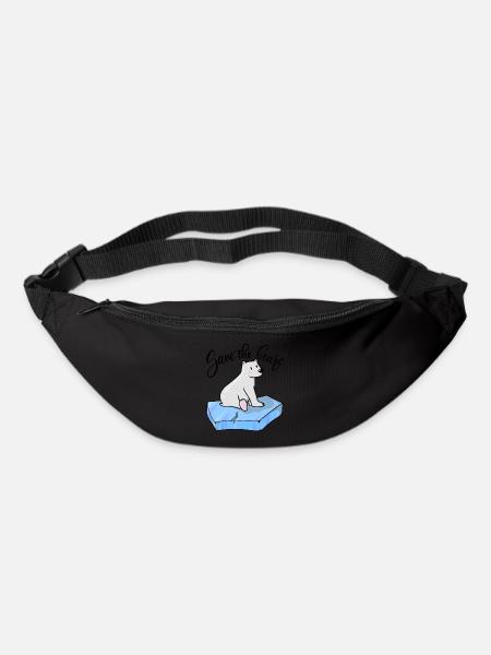 Save the bears - Rettet die Bären - Gürteltasche - Schwarz