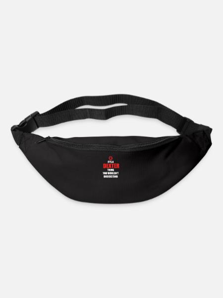 Geschenk it s a thing birthday understand DEXTER - Gürteltasche - Schwarz