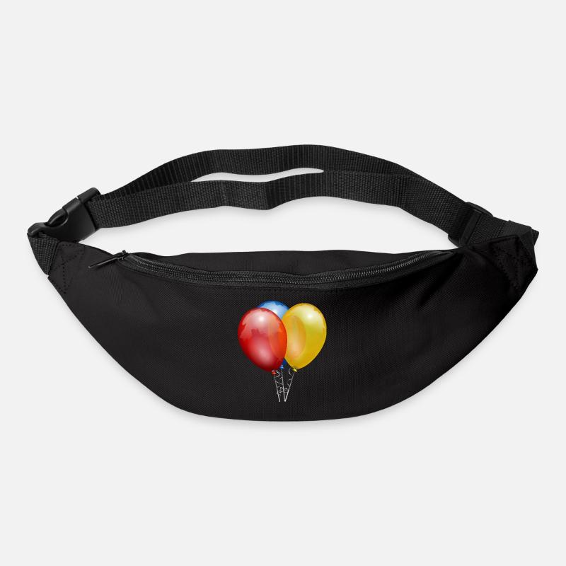 ballons - Sac banane - noir