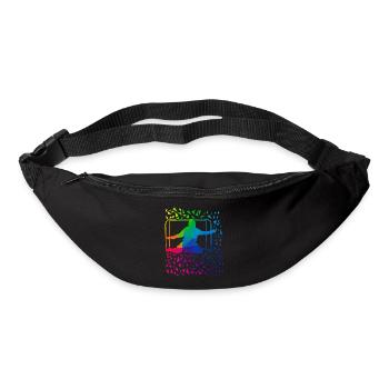 Gardien de but de Floorball - Sac banane - noir - Devant