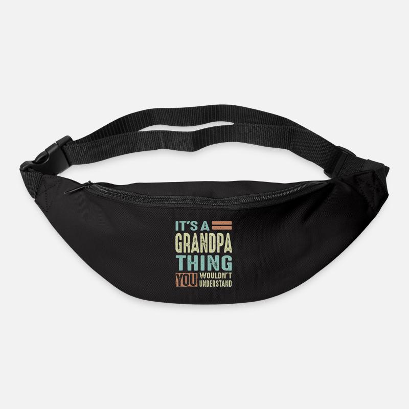Grandpa Thing - Bum bag - black