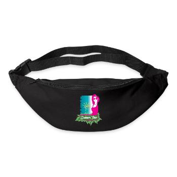 Sommerzeit mit sexy Mädchen trägt Sonnenbrille - Gürteltasche - Schwarz - Vorne