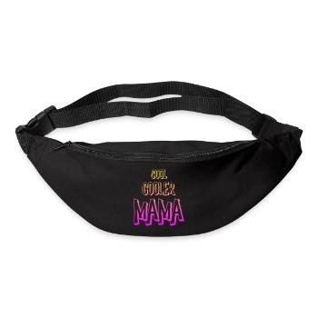 Cool cooler Mama Sprüche Geschenk Muttertag - Gürteltasche - Schwarz - Vorne