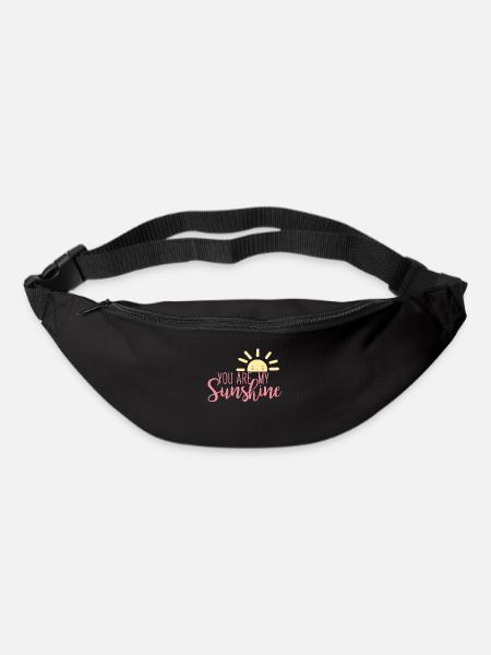 Tu es mon rayon de soleil - Sac banane - noir