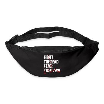 FIGHT THE DEAD FEAR THE LIVING - Gürteltasche - Schwarz - Vorne