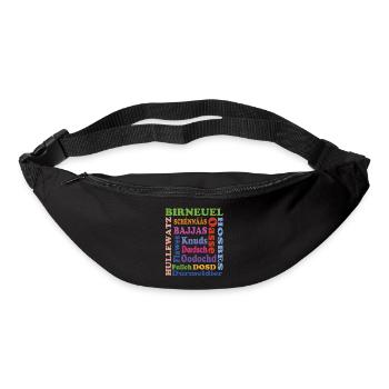 schimpf - Gürteltasche - Schwarz - Vorne