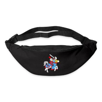 Boy Knight on a Horse - Gürteltasche - Schwarz - Vorne