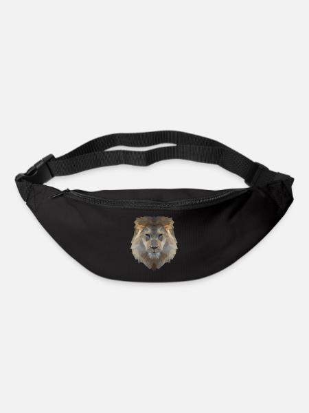 Tête de Lion - Sac banane - noir