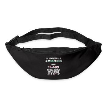 SQL Server Database Administrator - SQL Server - Bum bag - black - Front