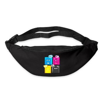 Little Monsters (Pop Art) 02 - Bum bag - black - Front