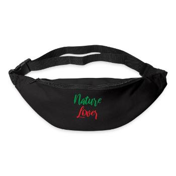 Nature lovers - Bum bag - black - Front
