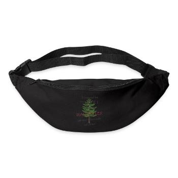 Niemand ist perfekt Waldviertler - Gürteltasche - Schwarz - Vorne