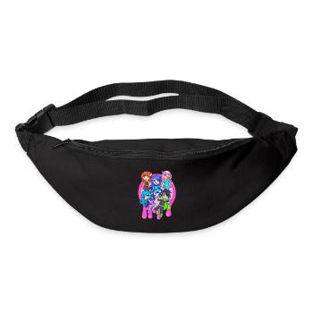 Superhero Pink Slime Krew - Bum bag - black - Front
