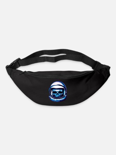 Astronaut Skull - Gürteltasche - Schwarz