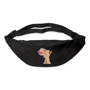 chameau - Sac banane - noir - Devant