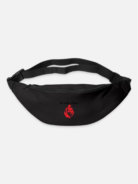 Je suis né en Vendée - Sac banane - noir