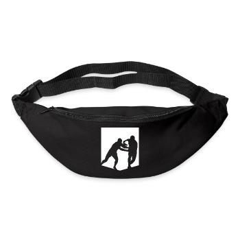 Un simple rugby - Sac banane - noir - Devant