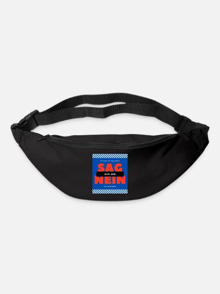 AFD! Nein! - Gürteltasche - Schwarz