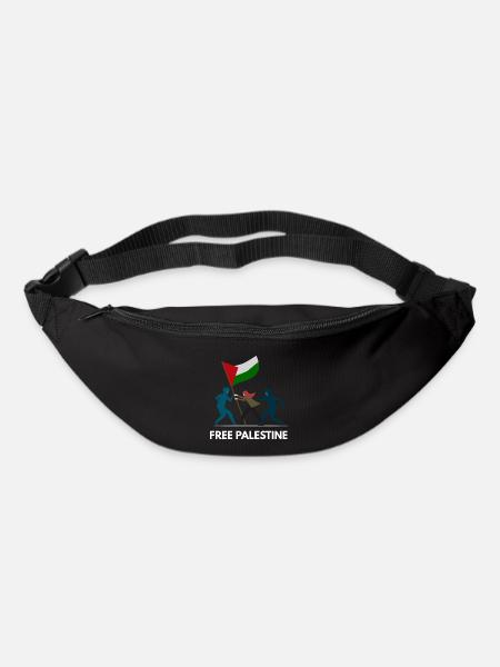 Freies Palästina - Gürteltasche - Schwarz