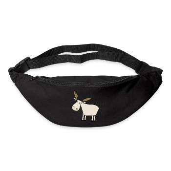 Elch - Gürteltasche - Schwarz - Vorne