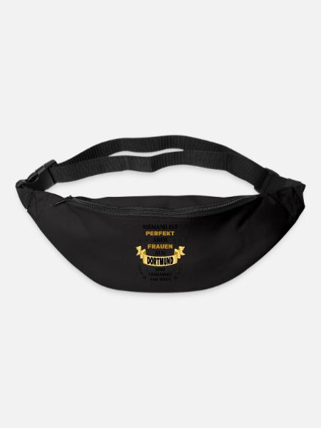 Dortmund Deutschland Stadt Heimat Liebe Frauen - Gürteltasche - Schwarz