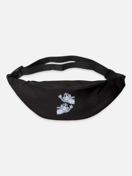 Singes singes - Sac banane - noir