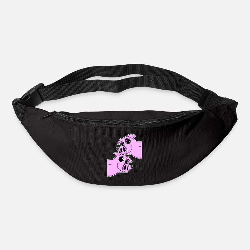 Cochons Cochons - Sac banane - noir