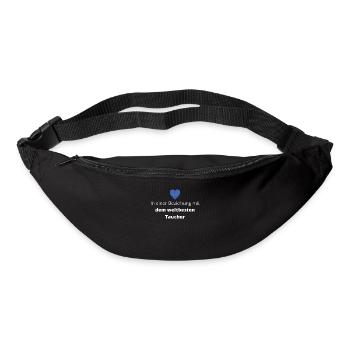 In Beziehung mit dem weltbesten Taucher - Gürteltasche - Schwarz - Vorne