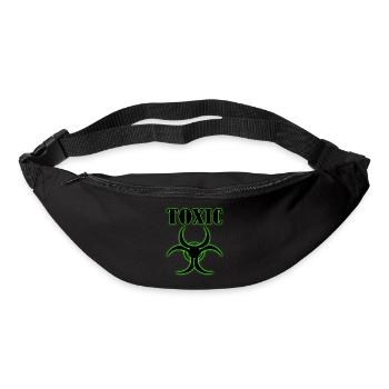 Toxic mit Zeichen - Gürteltasche - Schwarz - Vorne