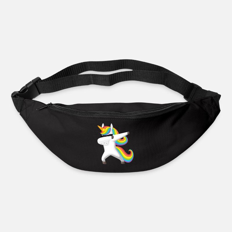 Dubbing Einhorn - Gürteltasche - Schwarz