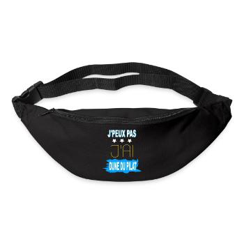 J'peux pas - j'ai Dune du Pilat - Sac banane - noir - Devant