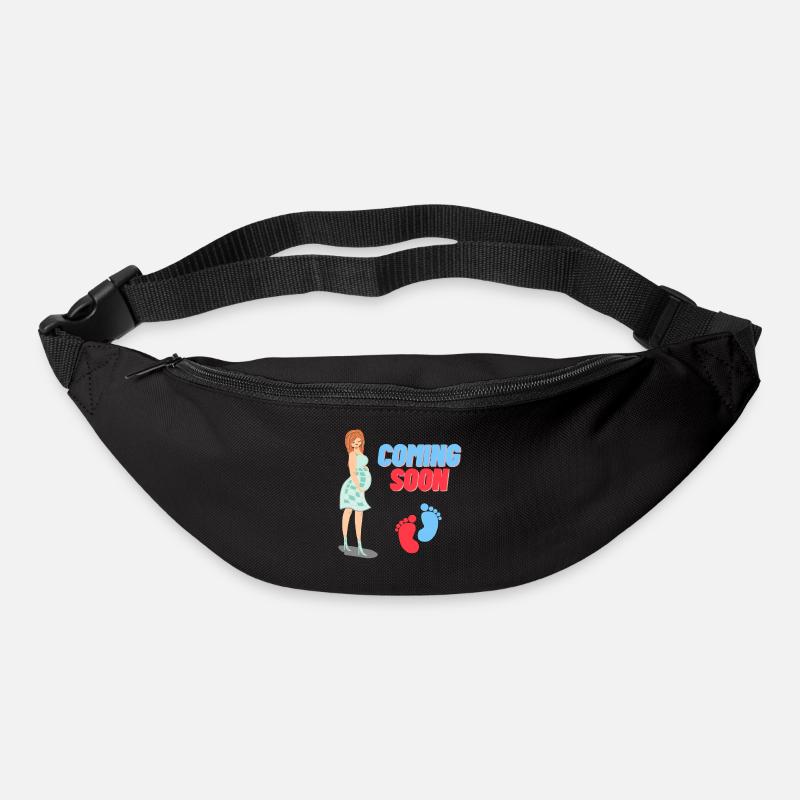 Annonce de grossesse - Sac banane - noir