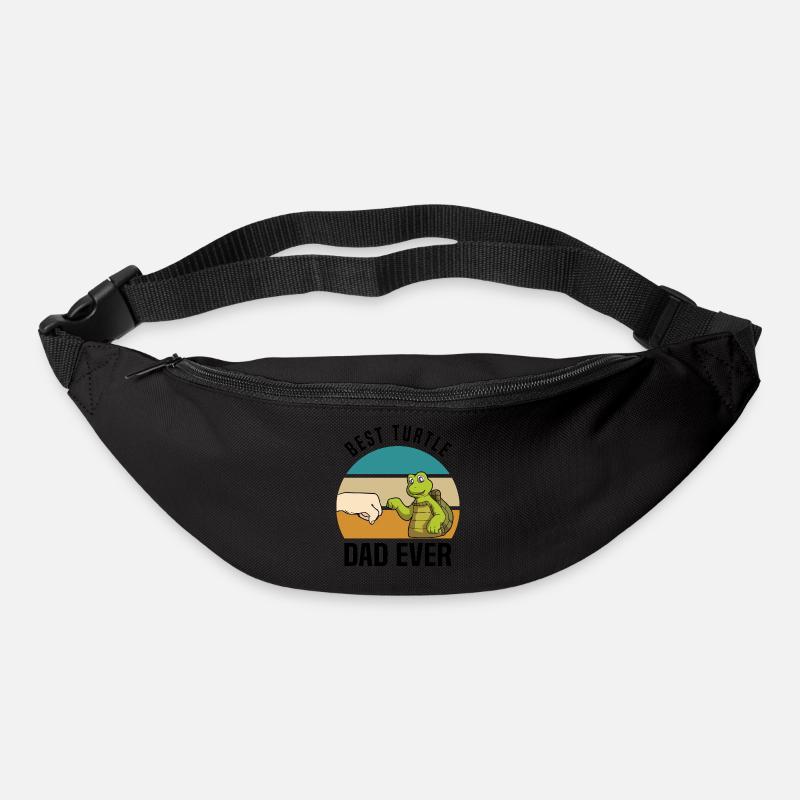 Schildkröten - Gürteltasche - Schwarz