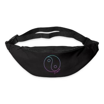 Yin and yang hip - Bum bag - black - Front