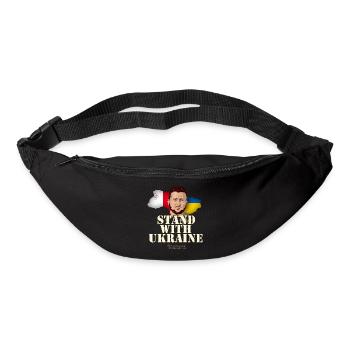 Ukraine Malta T-Shirt Design - Gürteltasche - Schwarz - Vorne