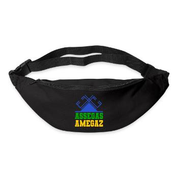 Assegas amegaz - Gürteltasche - Schwarz - Vorne