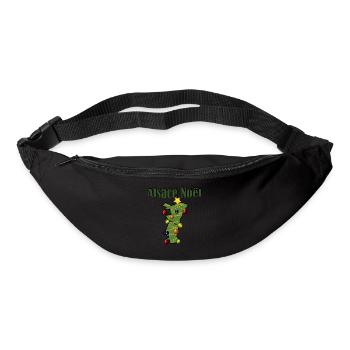 Elsass Weihnachten Weihnachten - Gürteltasche - Schwarz - Vorne