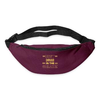 Best Ever IN THE GALAXIE CAMPAIGNER - Sac banane - bordeaux  - Devant