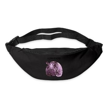 Hippo - Gürteltasche - Schwarz - Vorne