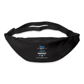 dieu créa parfait humour de bureau Boucher - Sac banane - noir - Devant