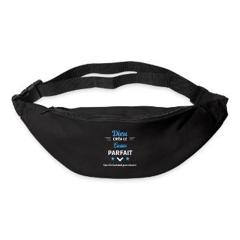 dieu créa parfait humour de bureau Cuisinier - Sac banane - noir - Devant