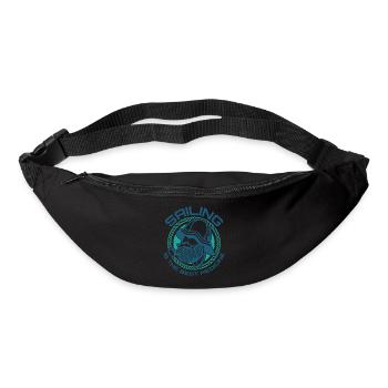 La voile est la meilleure chemise de voile médicinale - Sac banane - noir - Devant