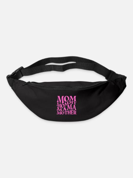 Schöne Mutter - Gürteltasche - Schwarz