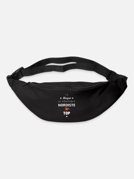 Le véritable Nordiste au top - Sac banane - noir