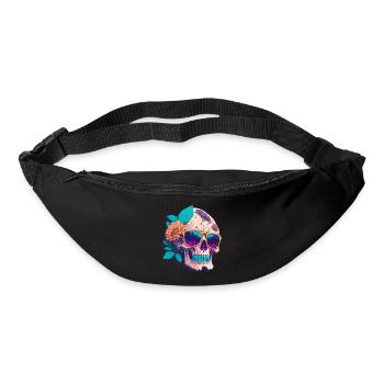 Skull - Bum bag - black - Front