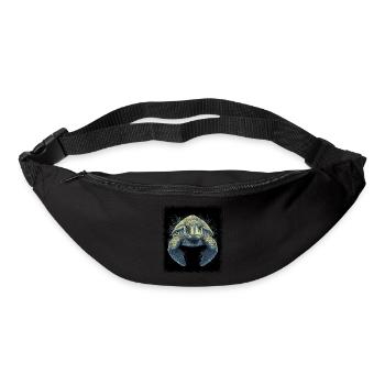 quote funny quote diving jokes animal protection - Gürteltasche - Schwarz - Vorne