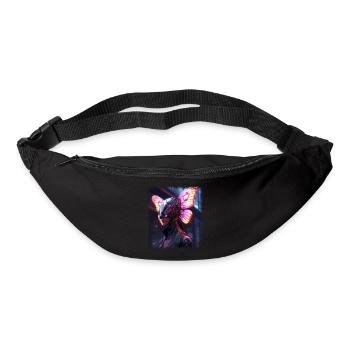 insectes drôle citation faune déclaration cadeau - Sac banane - noir - Devant