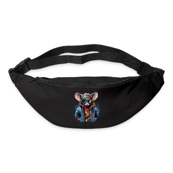 Urban Rodent: Streetwise Mouse Vibes - Bum bag - black - Front