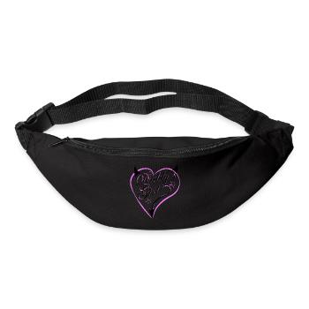 Daddy's Girl in Schwarz und Pink - Gürteltasche - Schwarz - Vorne