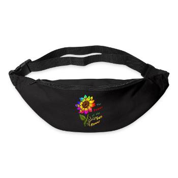 Tournesol - Sac banane - noir - Devant
